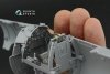 Quinta Studio QD32092 F4U-1D 3D-Printed & coloured Interior on decal paper (Tamiya) 1/32
